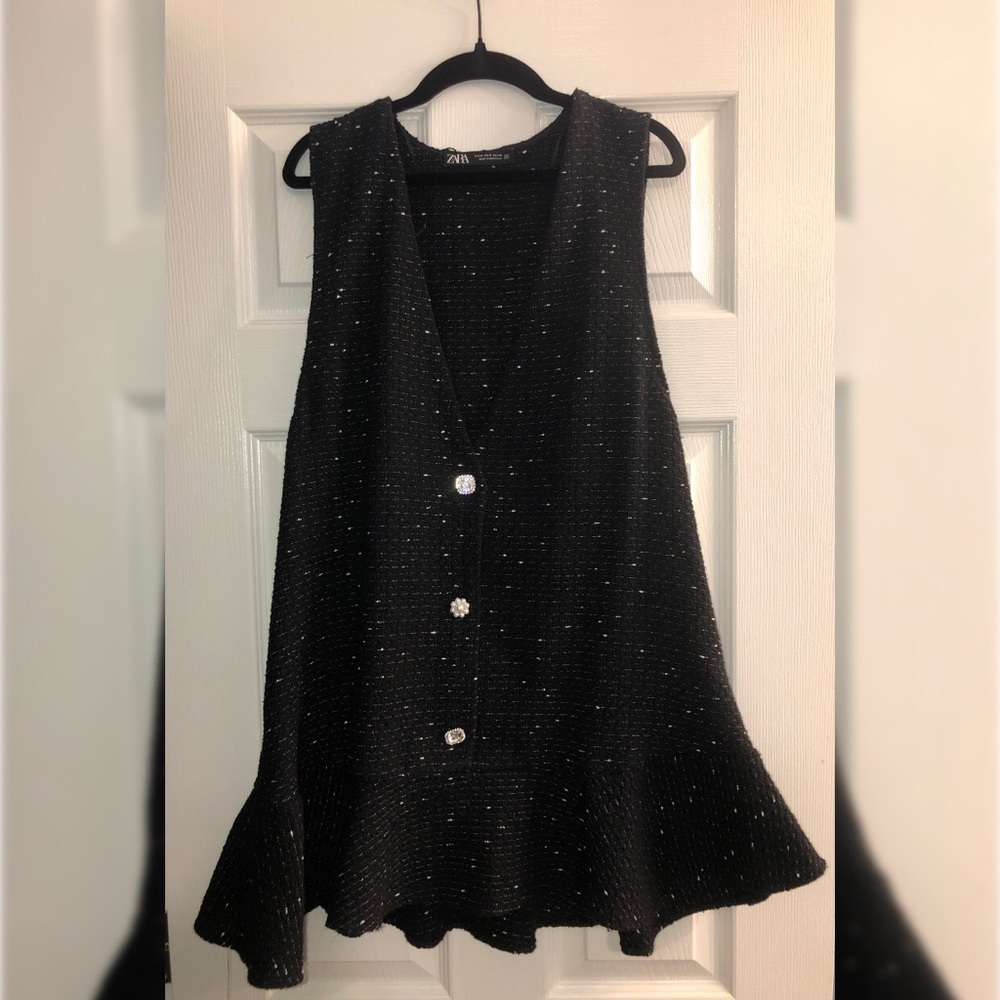 ZARA black mini dress